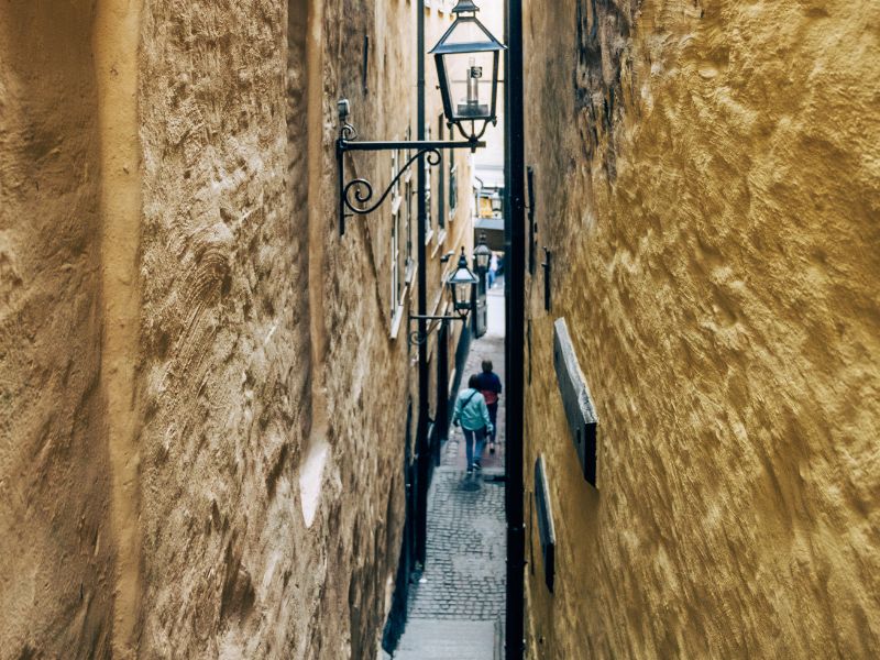 Enge Gasse Mårten Trotzigs Gränd