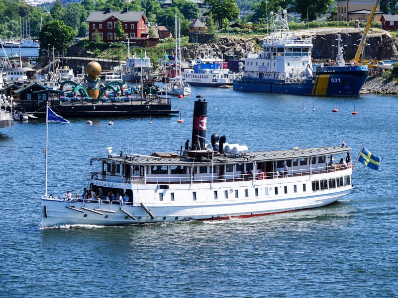 Der Stockholm Pass enthält Fahrkarten für mehrere Bootstouren in Stockholm.