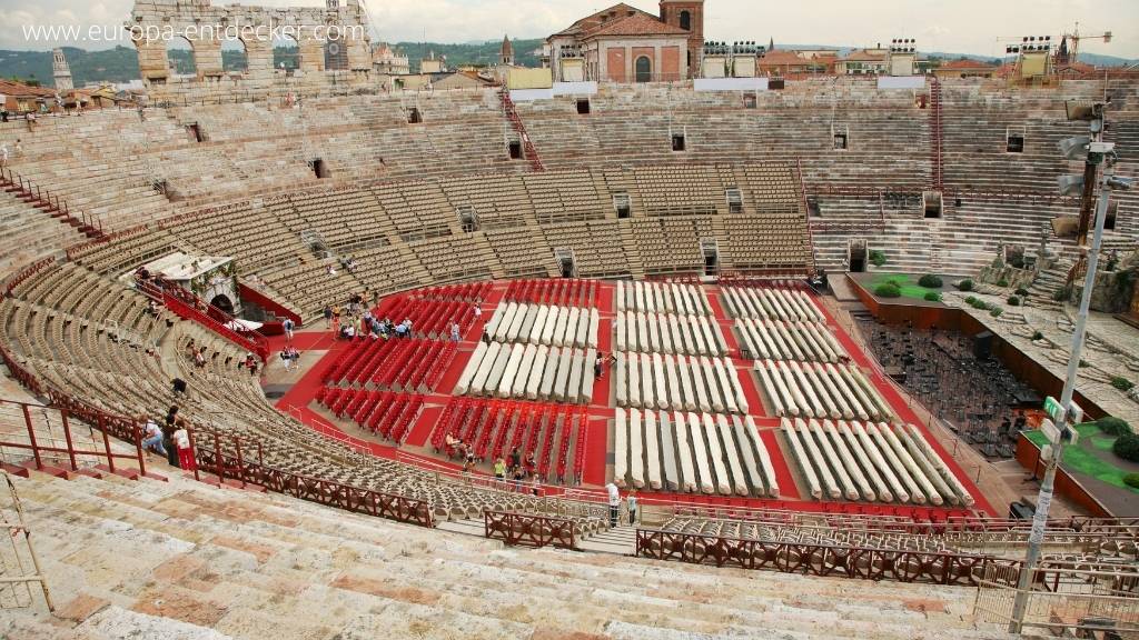 Eindrucksvolle Arena in Verona besichtigen
